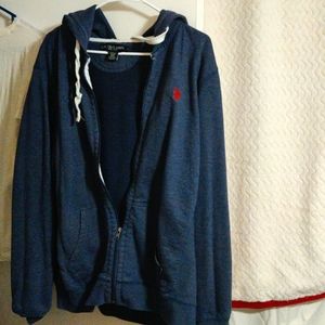 Men's US Polo Assn. Grey Hoodie